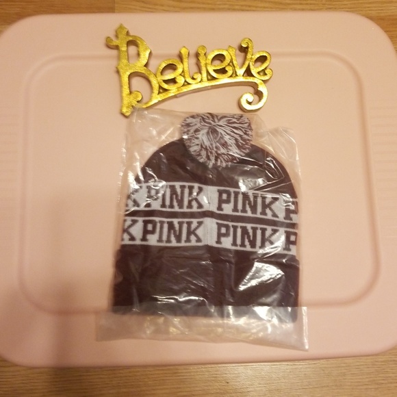 🤯FINAL PRICE🤯 Victoria Secret PINK Beanie - Picture 3 of 4